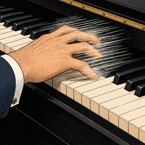 Ambiance/Baba Vanga/Trémolo de piano très rapide + voix 