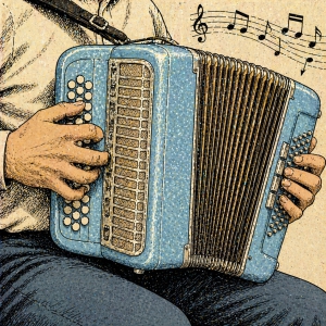 Chanson, Dark/Désaccordéon/Accordeon ostinato. An unanswered question 
