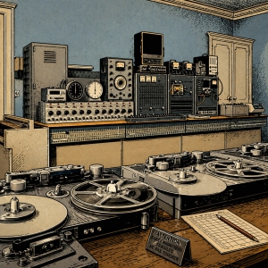 Electronique, Pop Rock/Elektro/les magnétophones, les bandes. L'origine du son. 