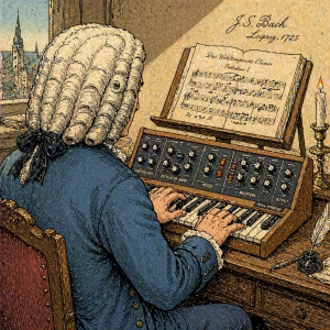 jazz, Classique/JS Goldbeat/Variation Goldberg Variatio 1. a 1 Clav. Mini Moog. A tribute to JS Bach & Wendy Carlos 