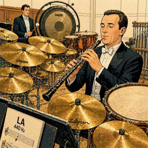 Ambiance/Pad Crash Cymbale/C'est toujours le hautbois qui donne le LA 